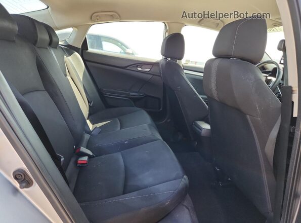 19XFC2F50GE039169 2016 HONDA CIVIC Silver Widok tylnych siedzeń