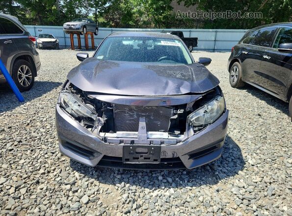 19XFC2F50GE206419 2016 HONDA CIVIC Gray წინა ხედი
