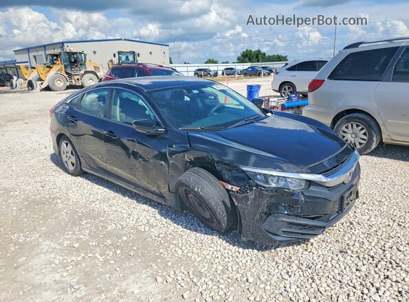 19XFC2F50HE006478 2017 HONDA CIVIC Черный Передняя правая четверть