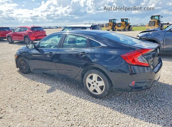 19XFC2F50HE006478 2017 HONDA CIVIC Черный Задняя левая четверть
