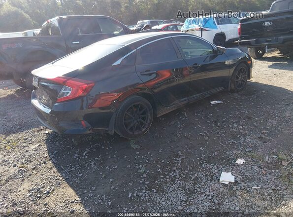 19XFC2F50HE026262 2017 HONDA CIVIC Black Tył prawy