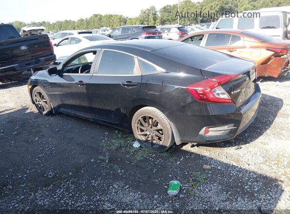 19XFC2F50HE026262 2017 HONDA CIVIC Black Tył lewy
