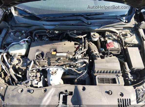 19XFC2F50HE026262 2017 HONDA CIVIC Black Widok z tyłu
