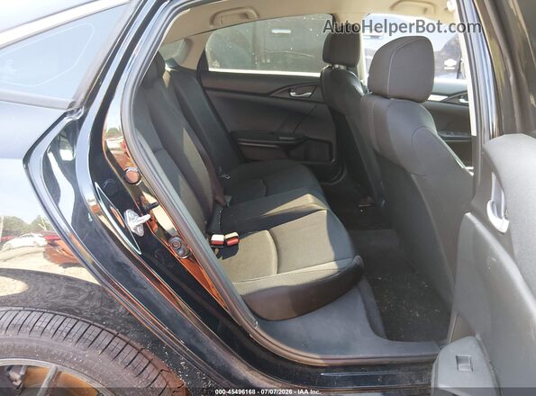 19XFC2F50HE026262 2017 HONDA CIVIC Black Widok naklejki z numerem VIN