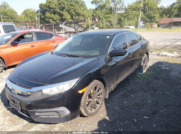 19XFC2F50HE026262 2017 HONDA CIVIC Black Widok z przodu
