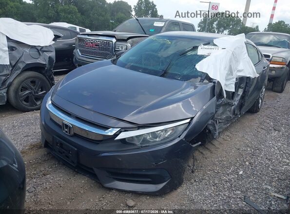 19XFC2F50HE030196 2017 HONDA CIVIC Серый Передняя левая четверть