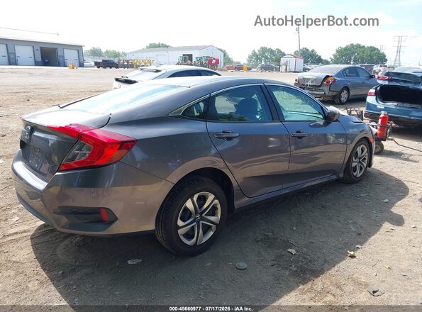 19XFC2F50HE030196 2017 HONDA CIVIC Серый Задняя правая четверть