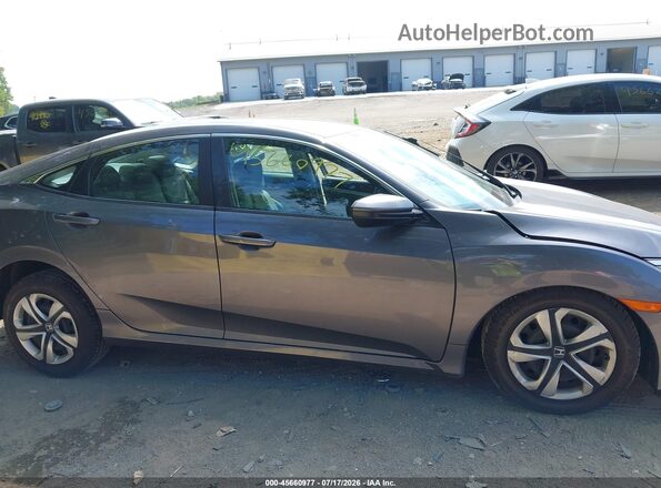 19XFC2F50HE030196 2017 HONDA CIVIC Серый Вид задней части салона