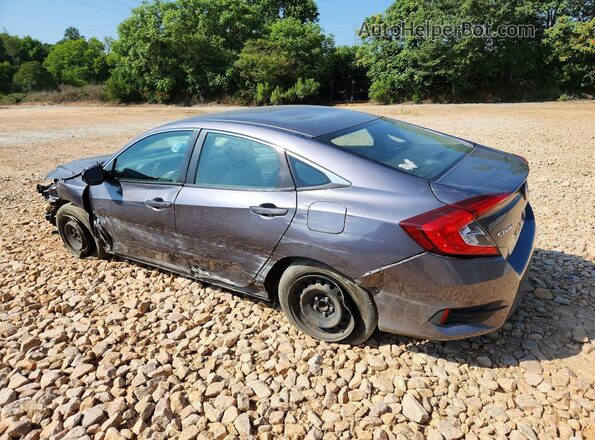 19XFC2F50HE032885 2017 HONDA CIVIC Gray უკანა მარცხენა