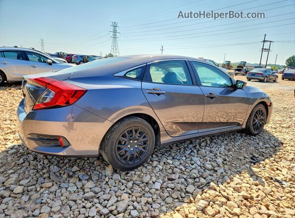 19XFC2F50HE032885 2017 HONDA CIVIC Gray უკანა მარჯვენა
