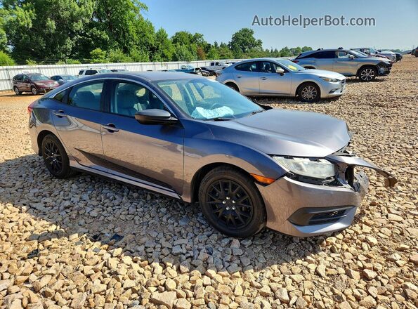 19XFC2F50HE032885 2017 HONDA CIVIC Gray წინა მარჯვენა