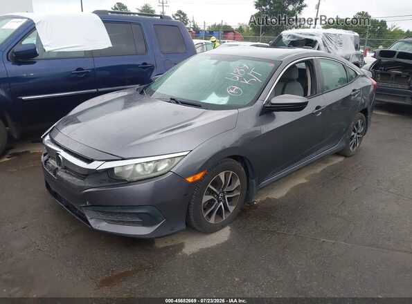 19XFC2F50HE036189 2017 HONDA CIVIC Gray Front left