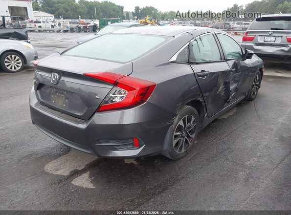 19XFC2F50HE036189 2017 HONDA CIVIC Gray Rear right