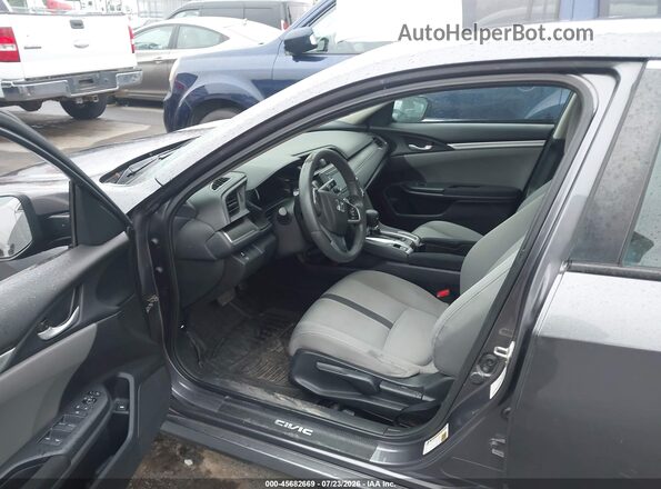 19XFC2F50HE036189 2017 HONDA CIVIC Gray Front interior view