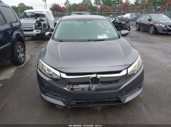 19XFC2F50HE036189 2017 HONDA CIVIC Gray Instrument cluster view