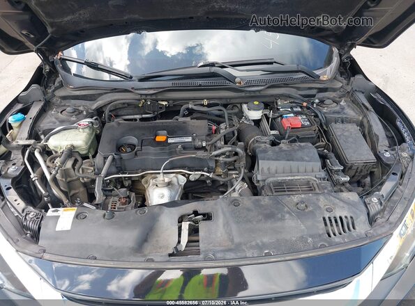 19XFC2F50HE041411 2017 HONDA CIVIC Black Rear view