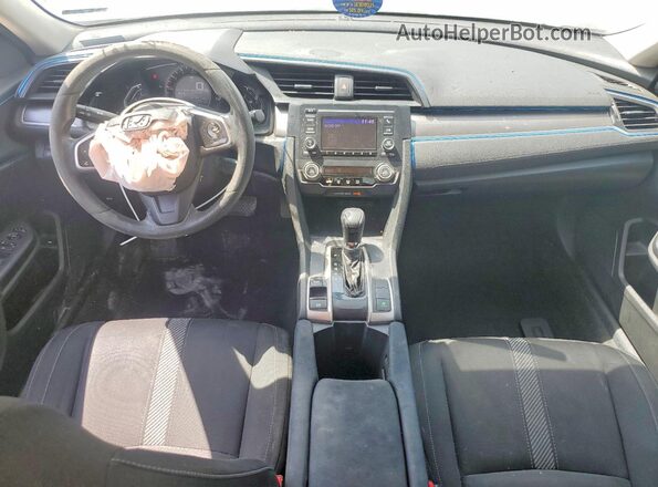 19XFC2F50HE047435 2017 HONDA CIVIC Gray Dashboard view