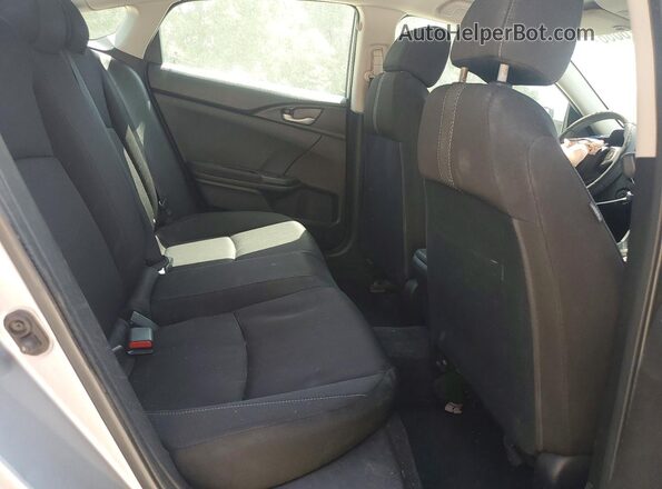 19XFC2F50HE047435 2017 HONDA CIVIC Gray Rear seats view