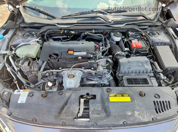 19XFC2F50HE054157 2017 HONDA CIVIC Gray Vista interior trasera