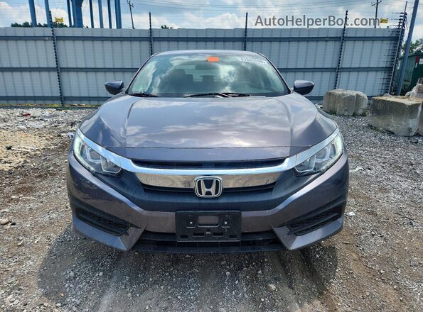 19XFC2F50HE054157 2017 HONDA CIVIC Gray Vista frontal