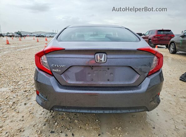 19XFC2F50HE057320 2017 HONDA CIVIC Серый Вид сзади