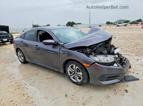19XFC2F50HE057320 2017 HONDA CIVIC Серый Передняя правая четверть