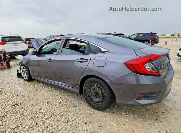 19XFC2F50HE057320 2017 HONDA CIVIC Серый Задняя левая четверть