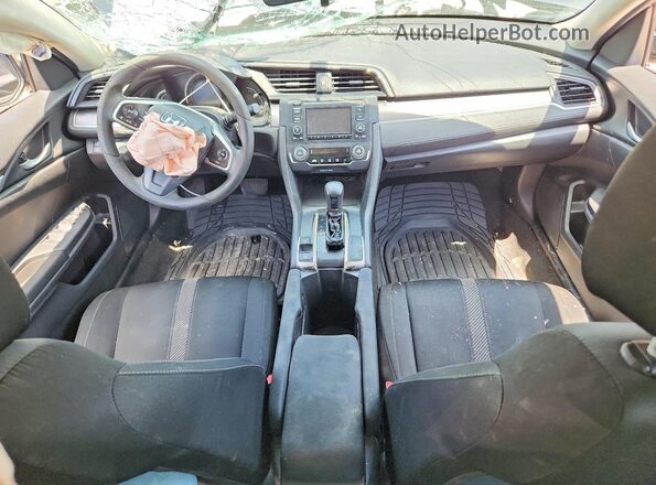 19XFC2F50HE057320 2017 HONDA CIVIC Серый Вид панели приборов