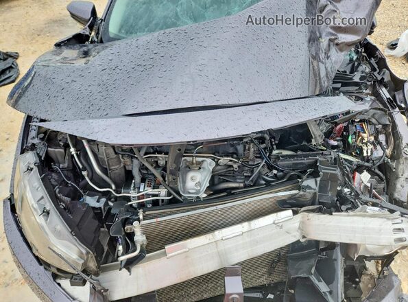 19XFC2F50HE057320 2017 HONDA CIVIC Серый Вид задней части салона