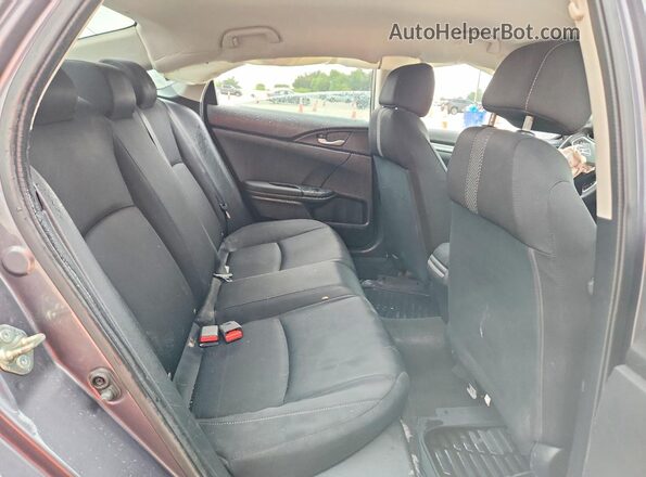 19XFC2F50HE057320 2017 HONDA CIVIC Серый Вид задних сидений