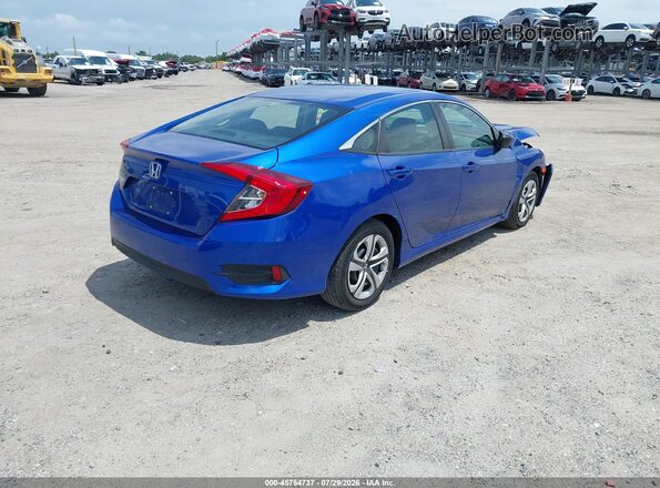 19XFC2F50HE064381 2017 HONDA CIVIC Blue Հետևի աջ