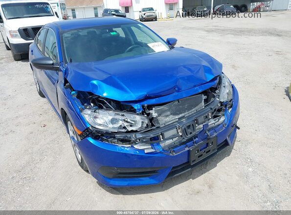 19XFC2F50HE064381 2017 HONDA CIVIC Blue Դիմացի տեսք