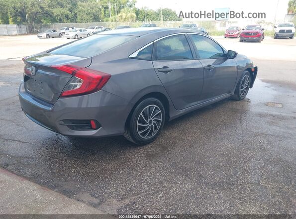 19XFC2F50HE065983 2017 HONDA CIVIC Gray Задня права чверть