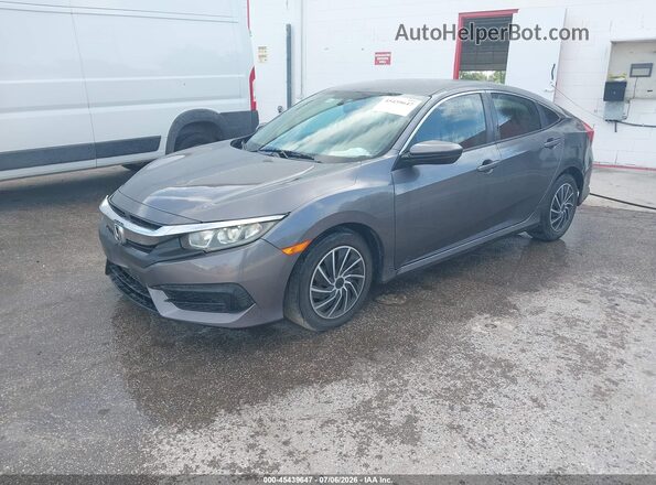 19XFC2F50HE065983 2017 HONDA CIVIC Gray Передня ліва чверть