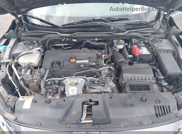 19XFC2F50HE065983 2017 HONDA CIVIC Gray Вид ззаду
