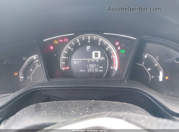 19XFC2F50HE065983 2017 HONDA CIVIC Gray Вид задніх сидінь