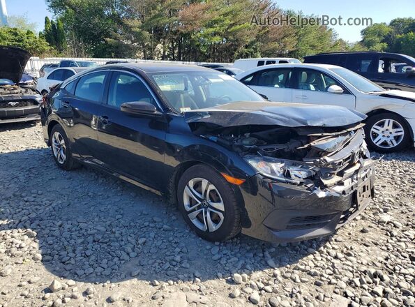 19XFC2F50HE200038 2017 HONDA CIVIC Black Առջևի աջ