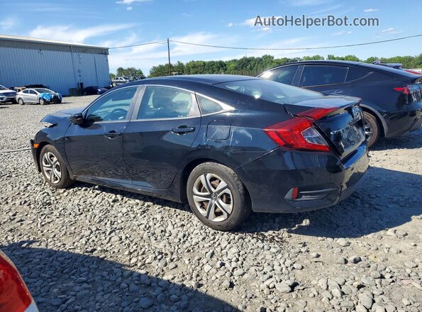 19XFC2F50HE200038 2017 HONDA CIVIC Black Հետևի ձախ