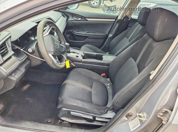 19XFC2F50HE206535 2017 HONDA CIVIC Gray Front interior view