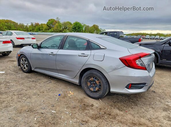 19XFC2F50HE206535 2017 HONDA CIVIC Gray Rear left