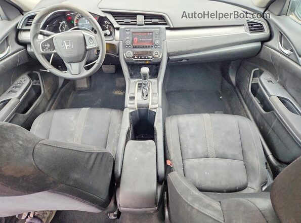19XFC2F50HE206535 2017 HONDA CIVIC Gray Dashboard view