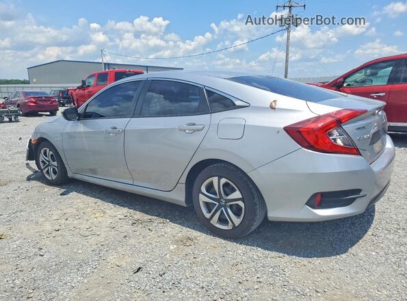 19XFC2F50HE213856 2017 HONDA CIVIC Silver Trasero izquierdo