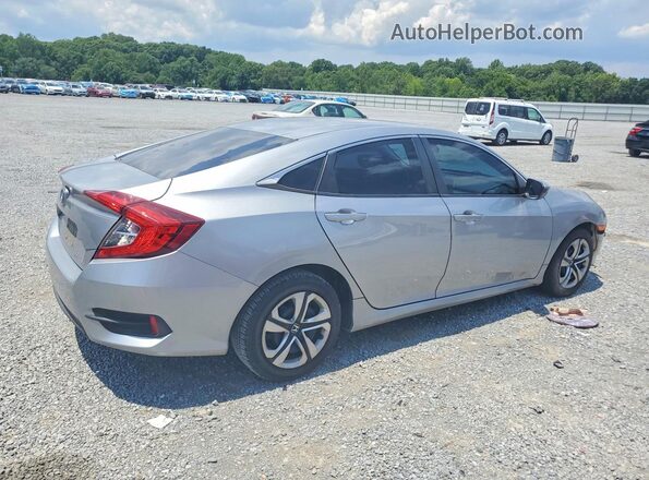 19XFC2F50HE213856 2017 HONDA CIVIC Silver Trasero derecho