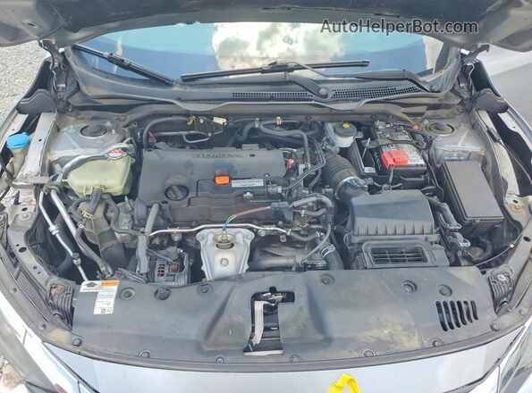 19XFC2F50HE213856 2017 HONDA CIVIC Silver Vista interior trasera