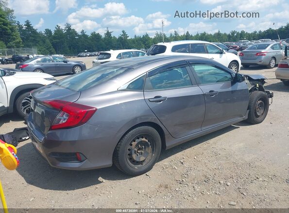 19XFC2F50HE224176 2017 HONDA CIVIC Gray Tył prawy