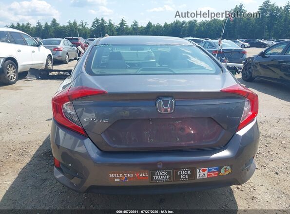 19XFC2F50HE224176 2017 HONDA CIVIC Gray 