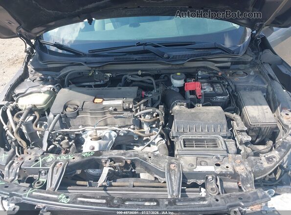 19XFC2F50HE224176 2017 HONDA CIVIC Gray Widok z tyłu