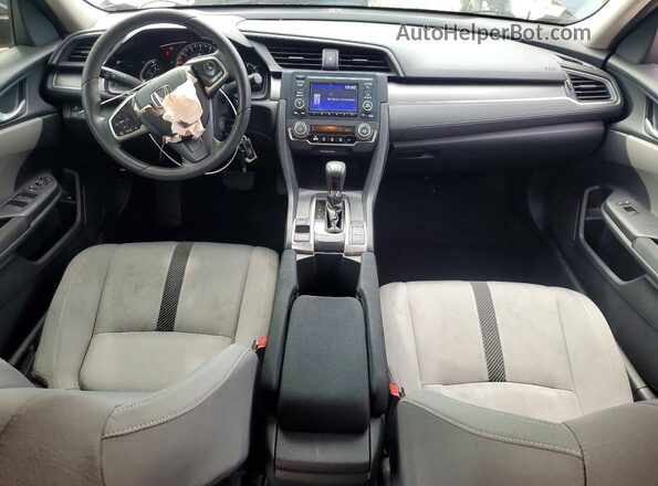 19XFC2F50HE228681 2017 HONDA CIVIC Blue Widok deski rozdzielczej