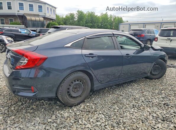 19XFC2F50HE228681 2017 HONDA CIVIC Blue Tył prawy