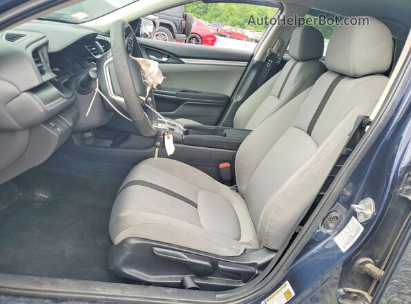 19XFC2F50HE228681 2017 HONDA CIVIC Blue Widok wnętrza z przodu